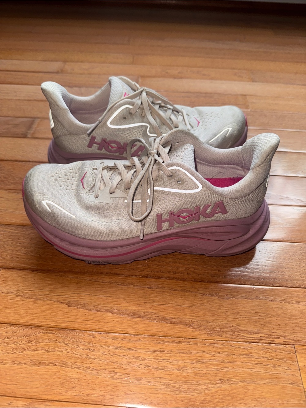 Hoka Clifton 10 Rose Cream/Dried Rose - Picture 3 of 9